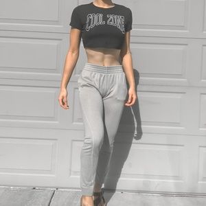 Adidas Sports Grey Sweatpants